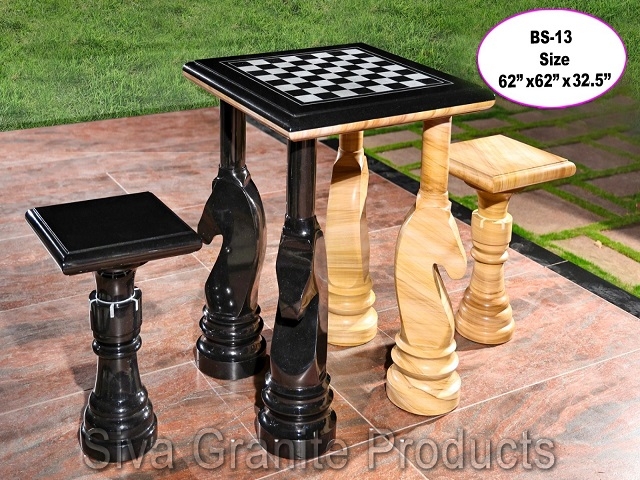 Chessboard bench BS-13
